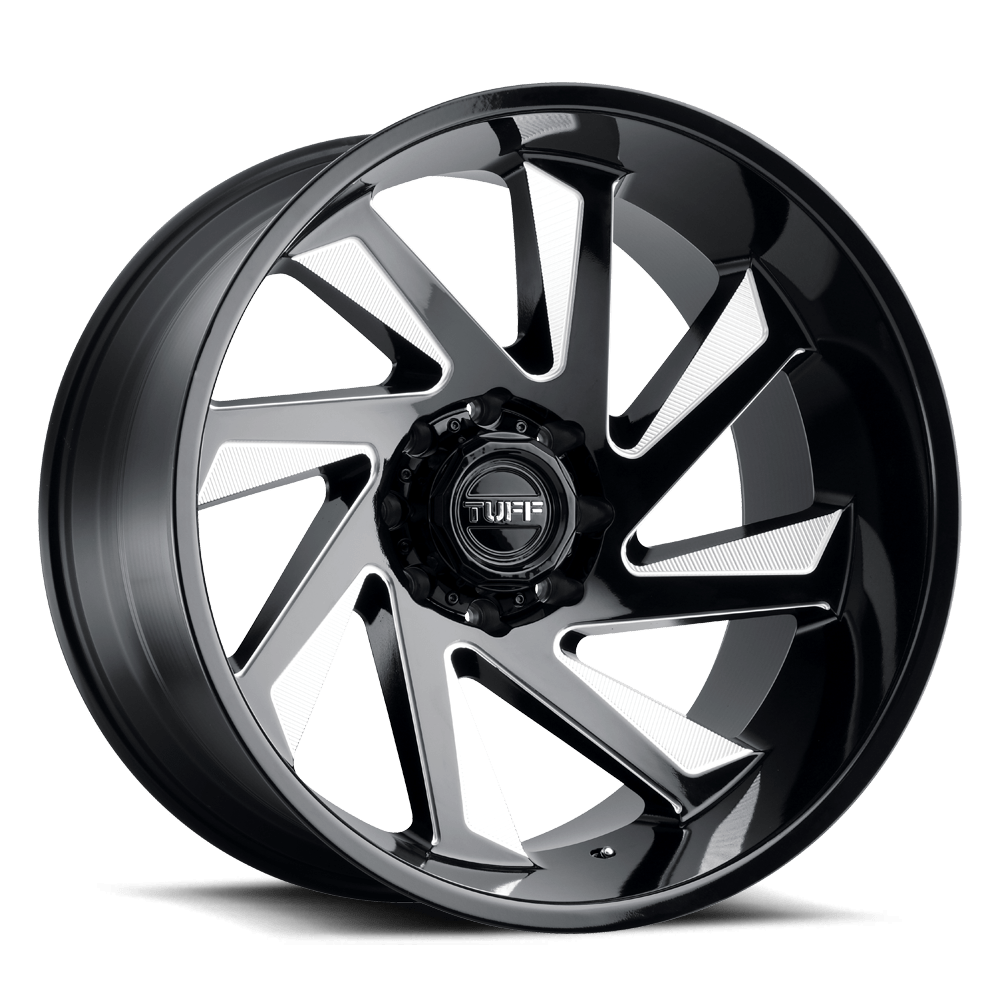 Tuff T1B 20x10 5x127 GL-BLK-MIL - 2010T1B-35127B71L