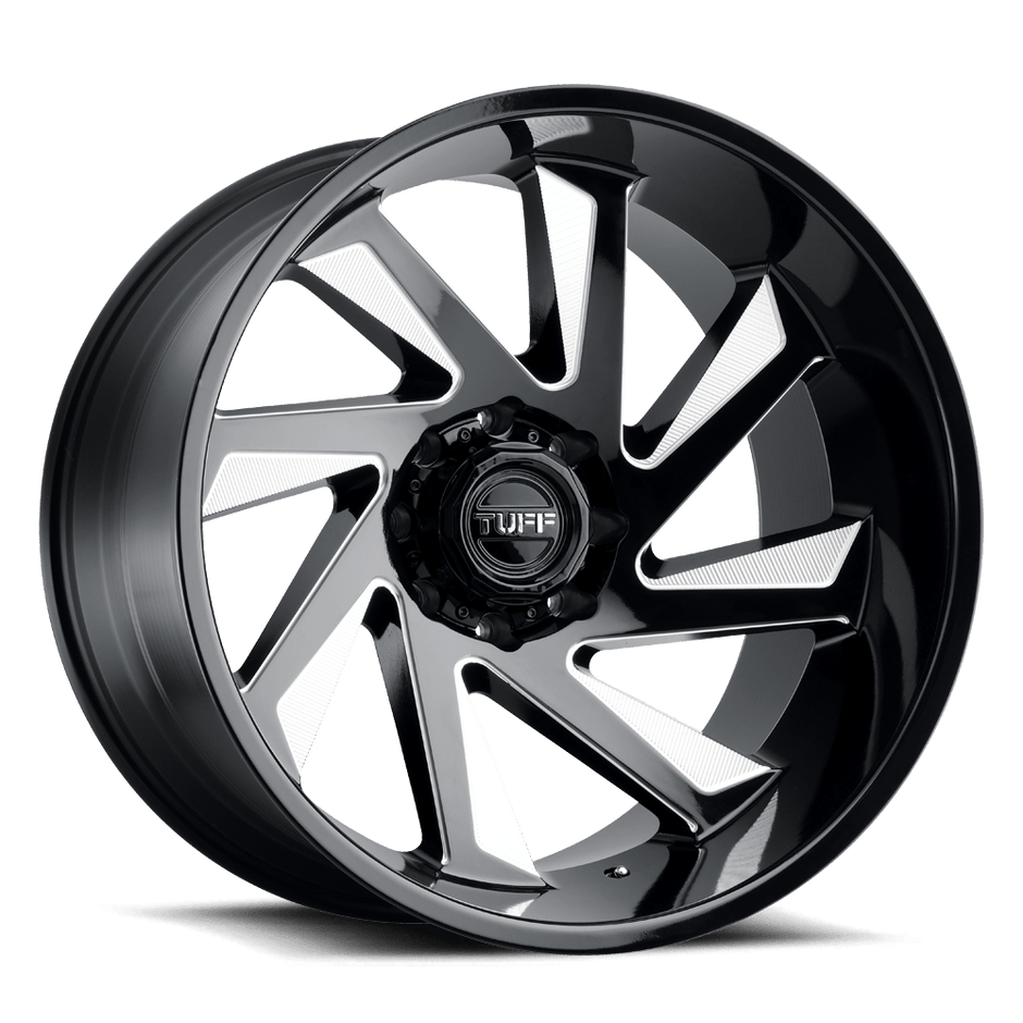 Tuff T1B 20x10 5x127 GL-BLK-MIL - 2010T1B-35127B71L