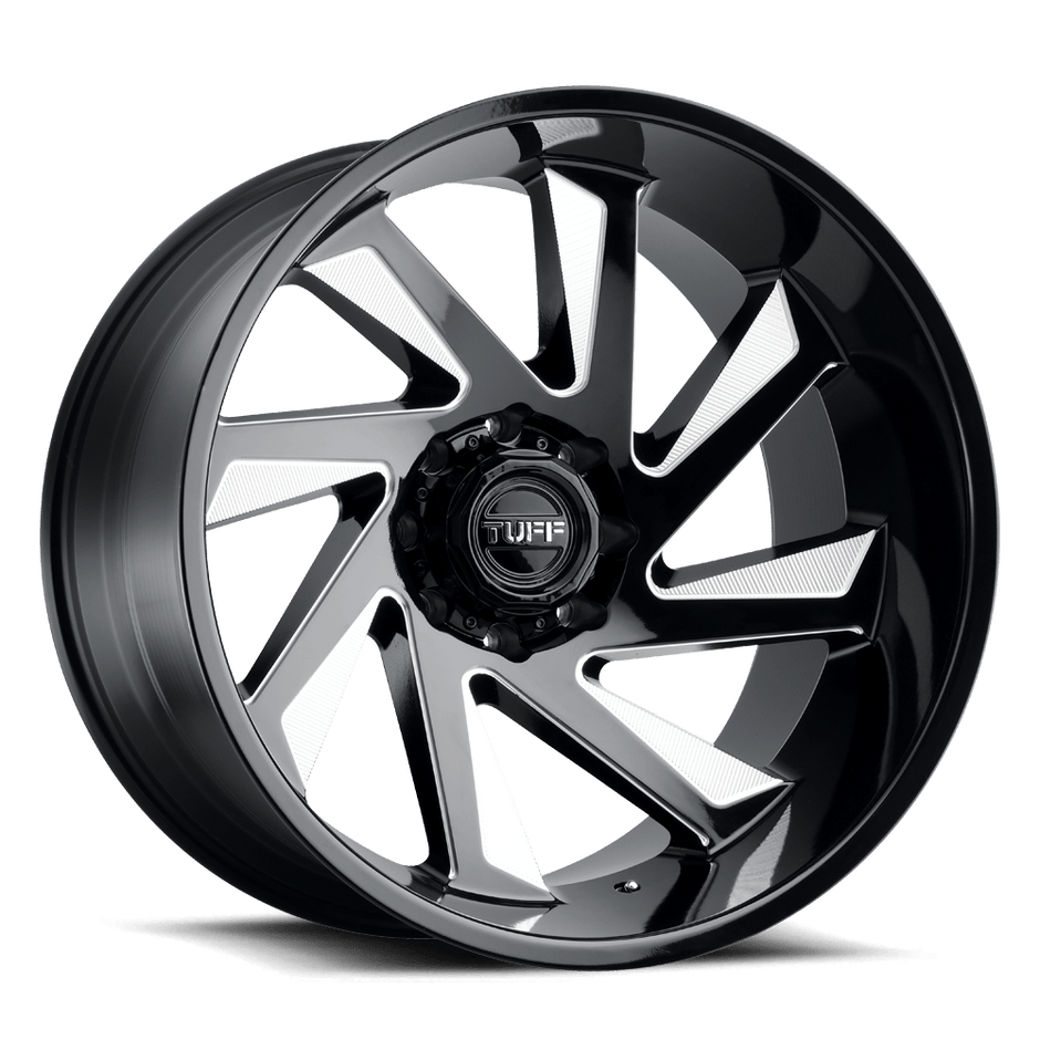 Tuff T1B 20x10 5x150 GL-BLK-MIL - 2010T1B-35150B10L