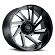 Tuff T1B 20x10 5x127 GL-BLK-MIL - 2010T1B-35127B71R