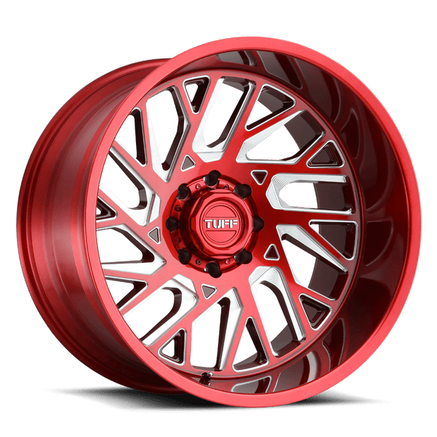 Tuff T4B 22x12 8x165.1 C-RED MILL - 2212T4B-58165R25L
