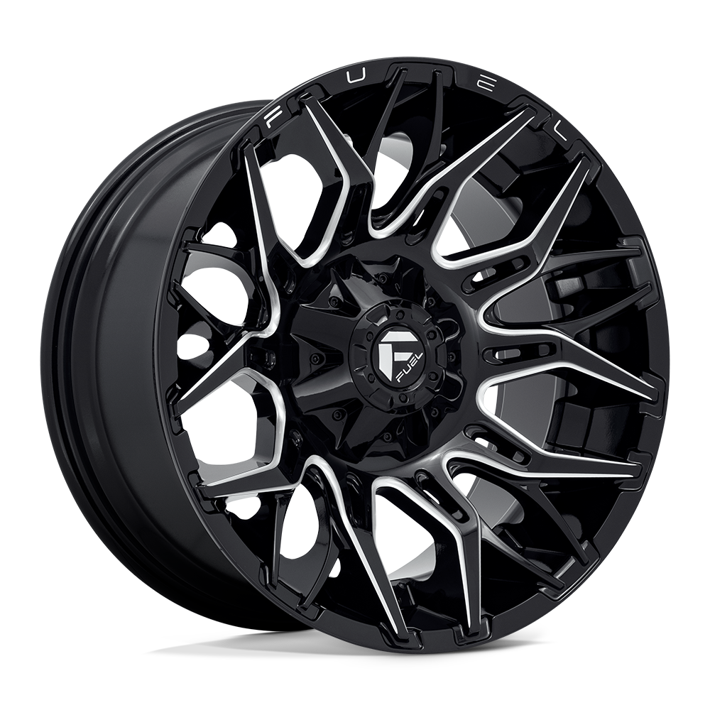 Fuel 1PC D769 Twitch 20x10 6x135/6x139.7 G-BLK-MILL - D76920009847
