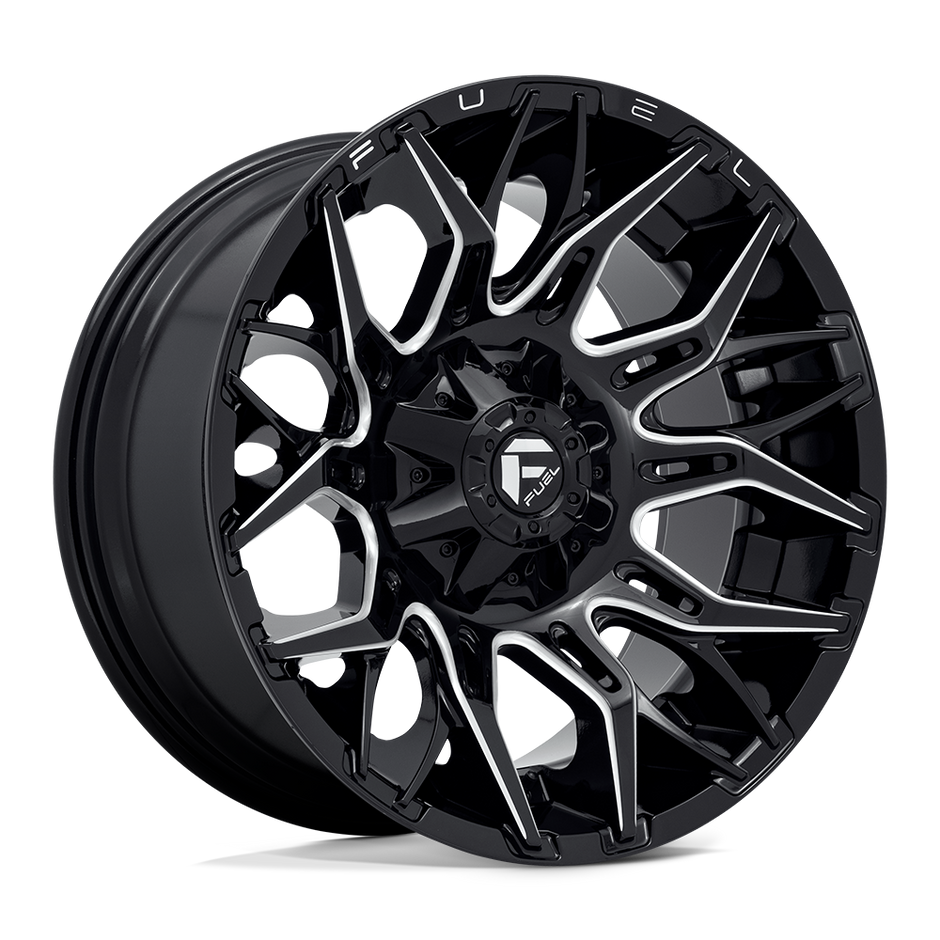 Fuel 1PC D769 Twitch 20x10 6x135/6x139.7 G-BLK-MILL - D76920009847