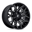 Fuel 1PC D769 Twitch 20x10 6x135/6x139.7 G-BLK-MILL - D76920009847