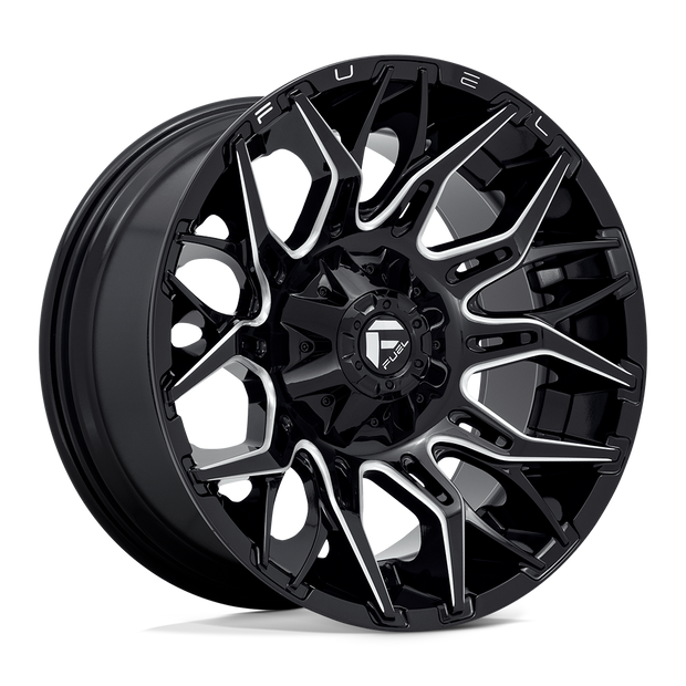 Fuel 1PC D769 Twitch 20x10 6x135/6x139.7 G-BLK-MILL - D76920009847