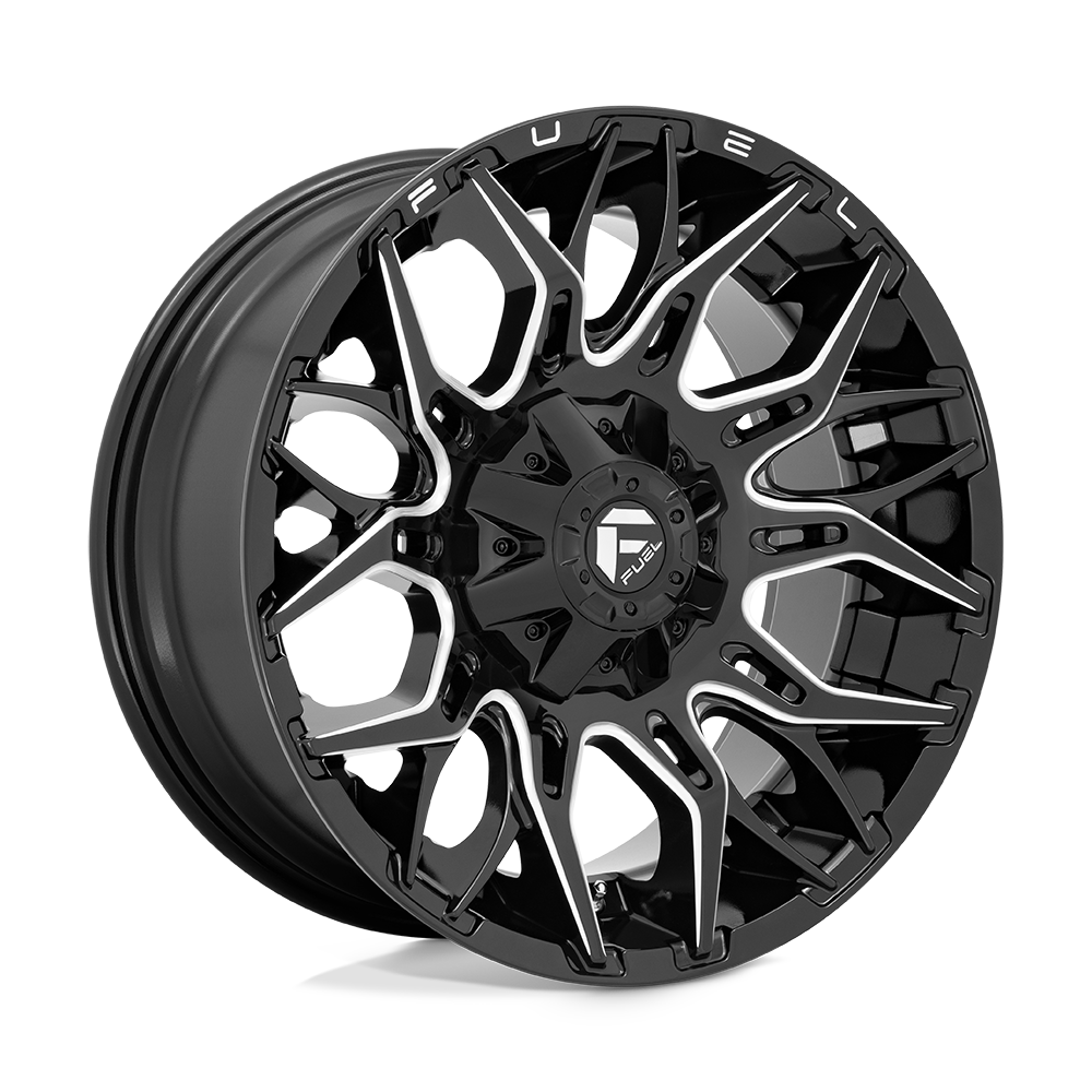 Fuel 1PC D769 Twitch 22x10 6x135/6x139.7 G-BLK-MILL - D76922009847