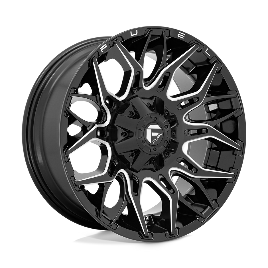 Fuel 1PC D769 Twitch 20x10 8x170 G-BLK-MILL - D76920001747