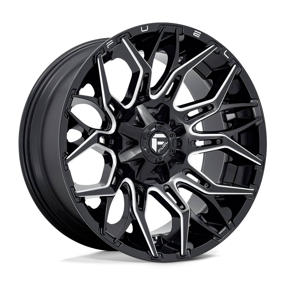Fuel 1PC D769 Twitch 22x10 8x170 G-BLK-MILL - D76922001747