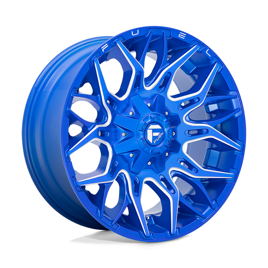 Fuel 1PC D770 Twitch 20x10 8x180 BLUE-MILL - D77020001847