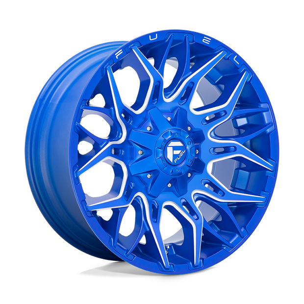 Fuel 1PC D770 Twitch 20x10 8x180 BLUE-MILL - D77020001847