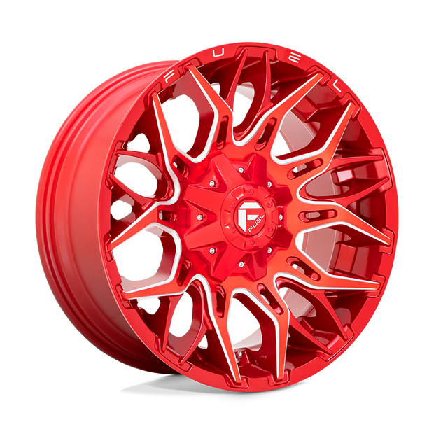Fuel 1PC D771 Twitch 22x12 6x135/6x139.7 GL-RED-MILL - D77122209847
