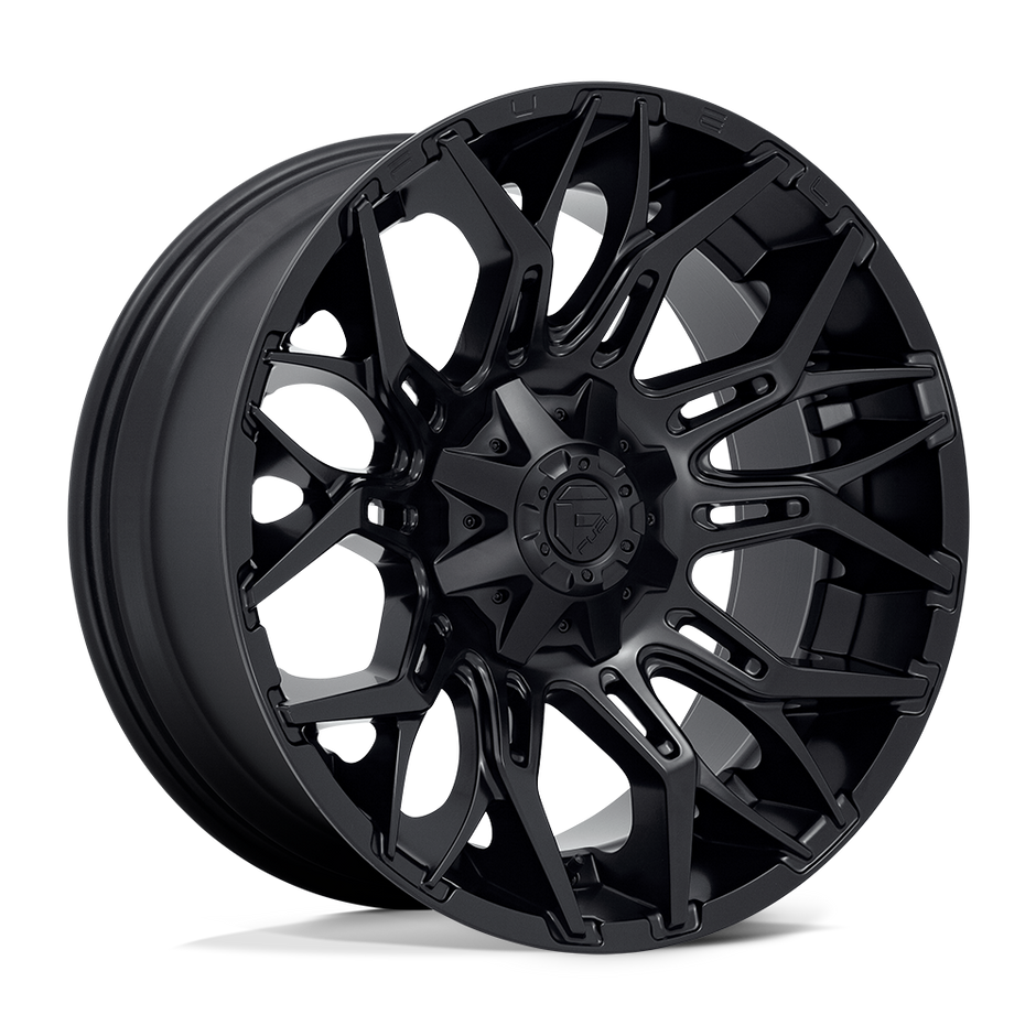 Fuel 1PC D772 Twitch 22x10 8x180 BLK-OUT - D77222001847
