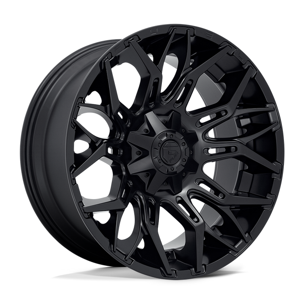 Fuel 1PC D772 Twitch 22x10 8x180 BLK-OUT - D77222001847