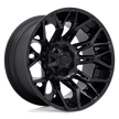 Fuel 1PC D772 Twitch 22x12 5x114.3/5x127 BLK-OUT - D77222202647