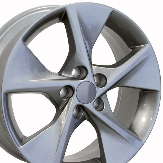 OE Wheels 18" Replica TY12 fits Toyota Camry 18x7.5 Gunmetal - TY12-18075-5450-45G