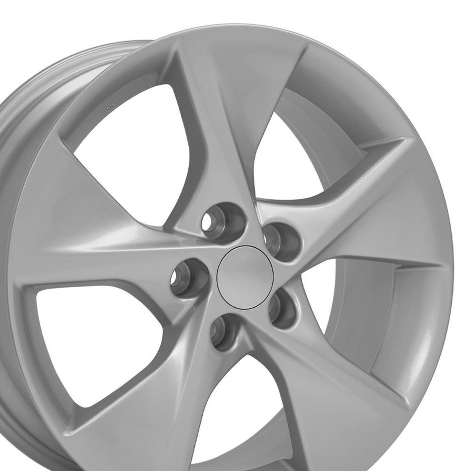 OE Wheels 18" Replica TY12 fits Toyota Camry 18x7.5 Silver - TY12-18075-5450-45S