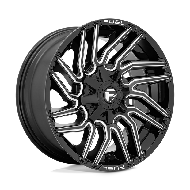 Fuel 1PC D773 Typhoon 20x10 8x180 G-BLK-MILL - D77320001847