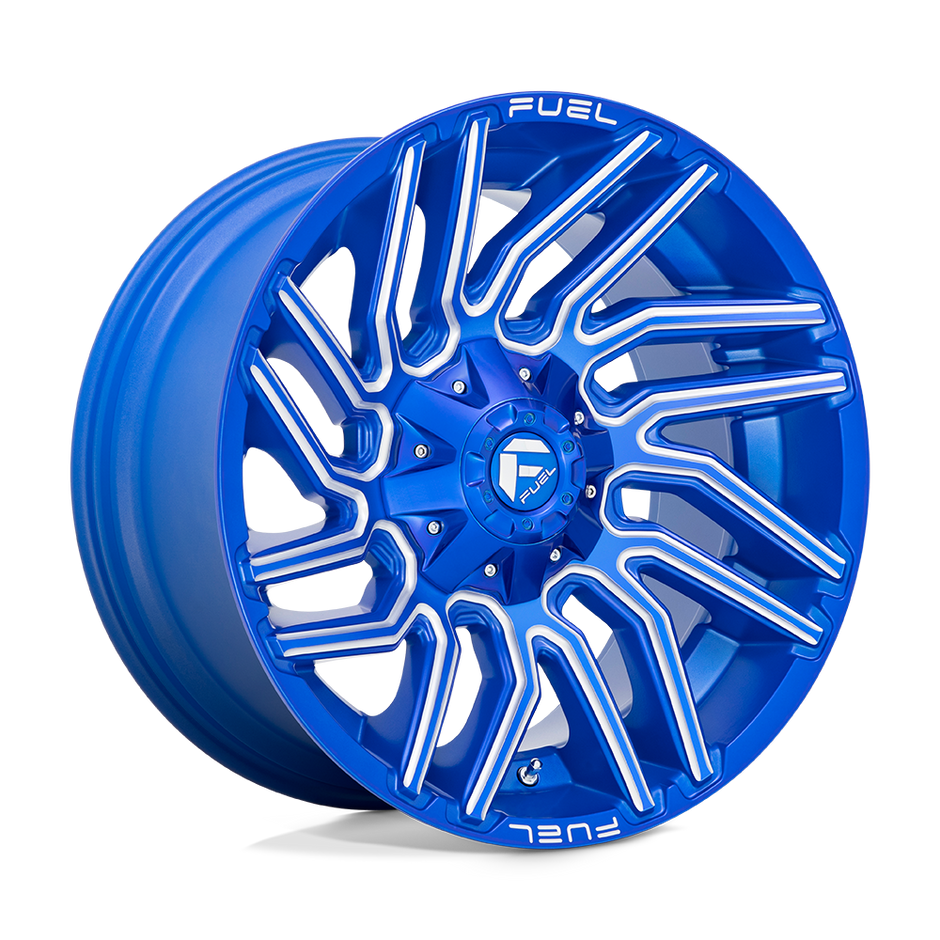 Fuel 1PC D774 Typhoon 20x10 6x135/6x139.7 BLUE-MILL - D77420009847