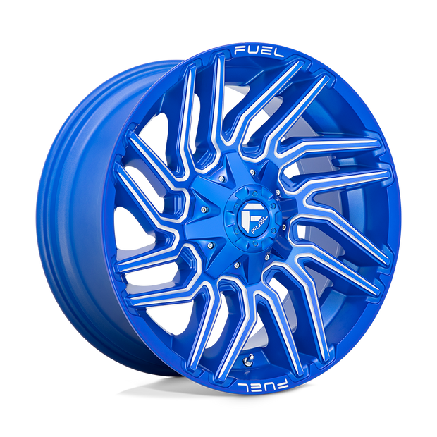 Fuel 1PC D774 Typhoon 20x10 8x180 BLUE-MILL - D77420001847