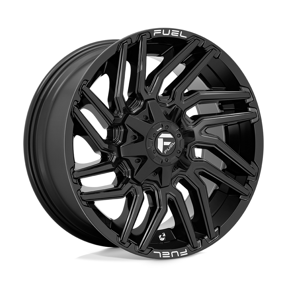 Fuel 1PC D776 Typhoon 20x9 8x180 G-BLK - D77620901850