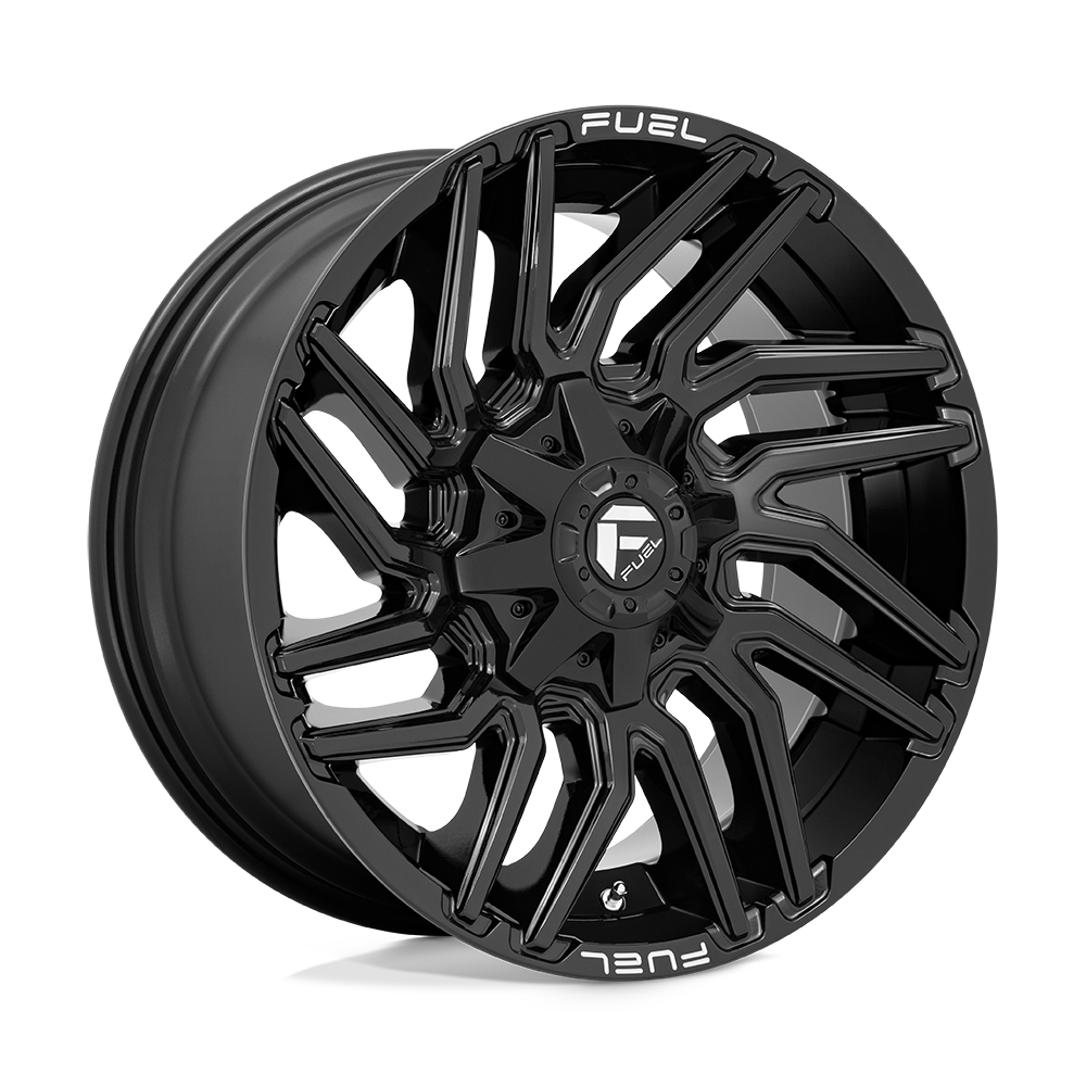 Fuel 1PC D776 Typhoon 20x9 8x170 G-BLK - D77620901750