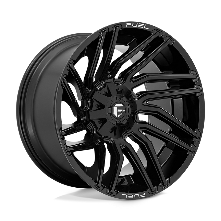 Fuel 1PC D776 Typhoon 22x12 5x114.3/5x127 G-BLK - D77622202647