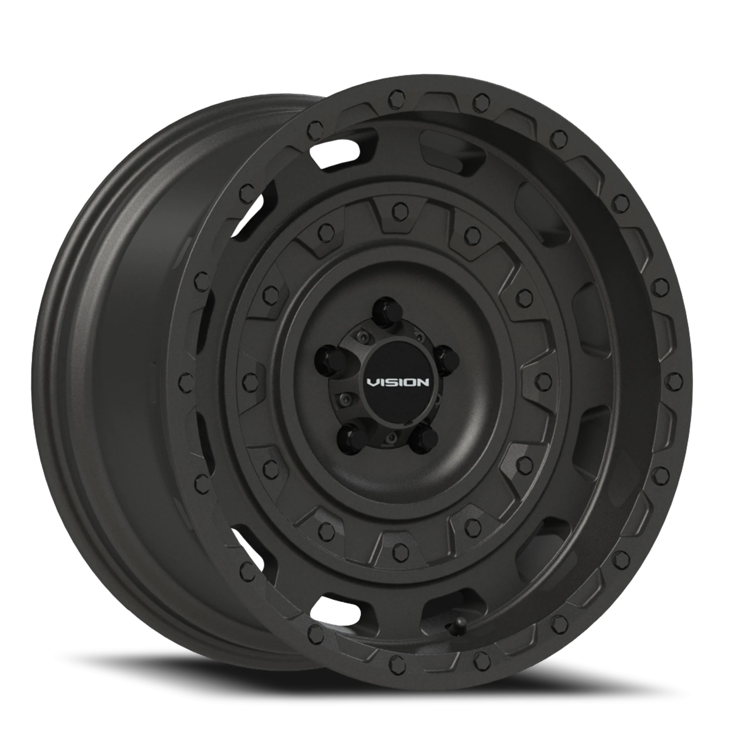Vision Tactical 18x9.5 5x150 -18mm Satin Black : 403-8950SB-18