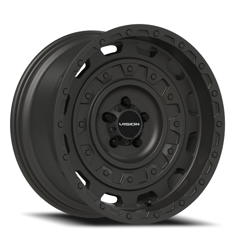 Vision Tactical 18x9.5 5x150 -18mm Satin Black : 403-8950SB-18