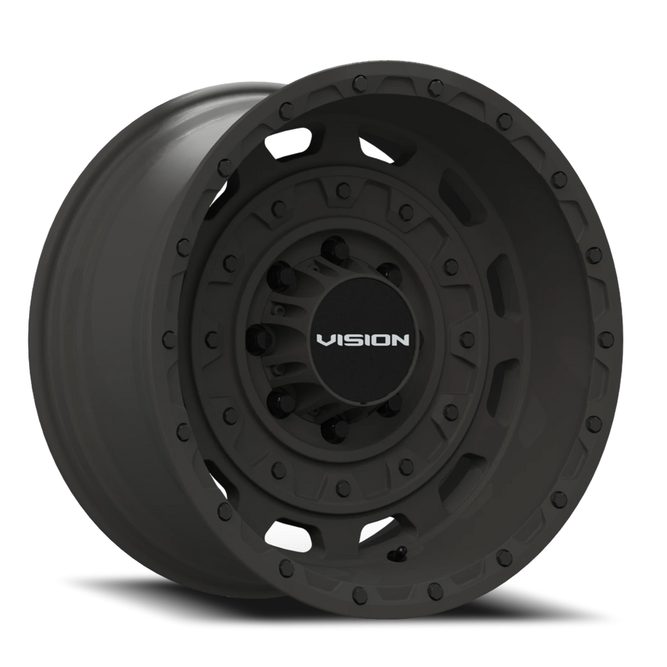 Vision Tactical 18x9.5 8x170 -18mm Satin Black : 403-8970SB-18