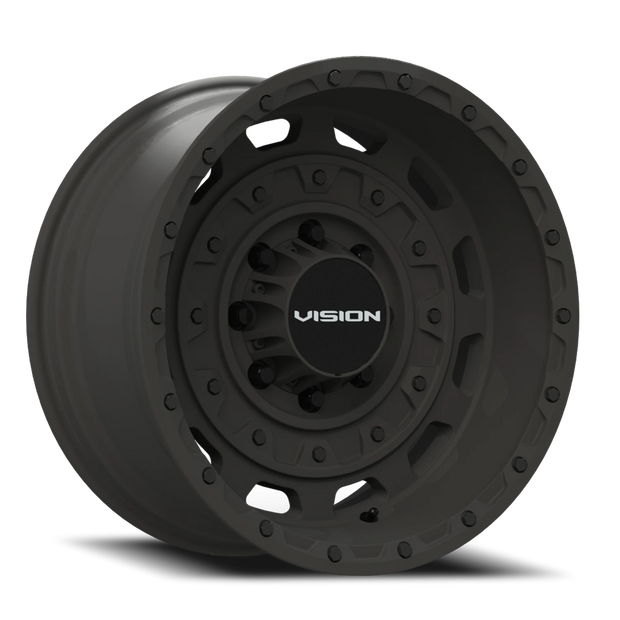 Vision Tactical 18x9.5 8x180 -18mm Satin Black : 403-8987SB-18