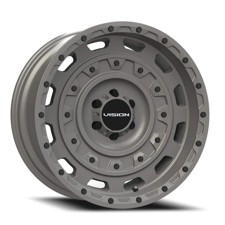 Vision Tactical 17x10 6x135 -32mm Thrashed Gun Metal : 403-7136TG-32