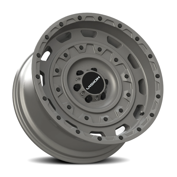 Vision Tactical 17x10 6x139.7 -40mm Thrashed Gun Metal : 403-7183TG-40