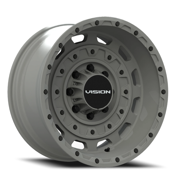 Vision Tactical 20x9.5 8x180 -18mm Thrashed Gun Metal : 403-2987TG-18