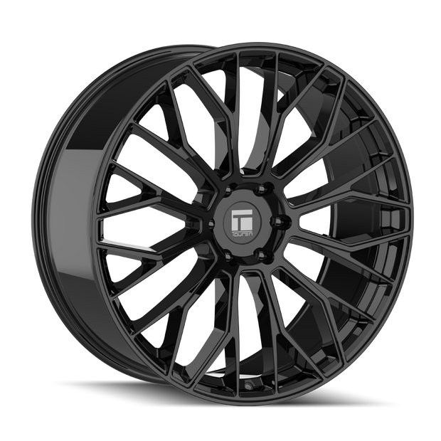 TOUREN TR08 3208 GLOSS BLACK 24X10 6-135 30MM 87.1MM - 3208-24136GB30