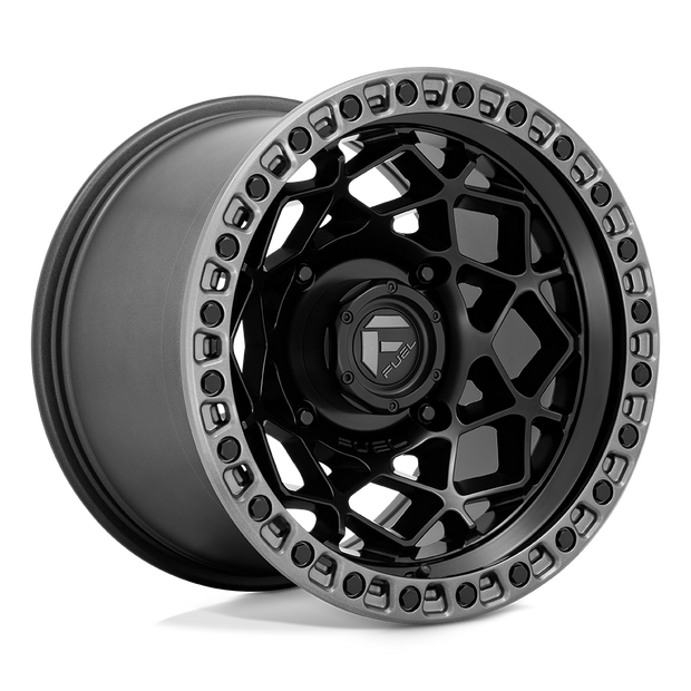 Fuel UTV D783 Unit UTV 15x10 4x156 M-BLK GMTL-RING - D7831500A555