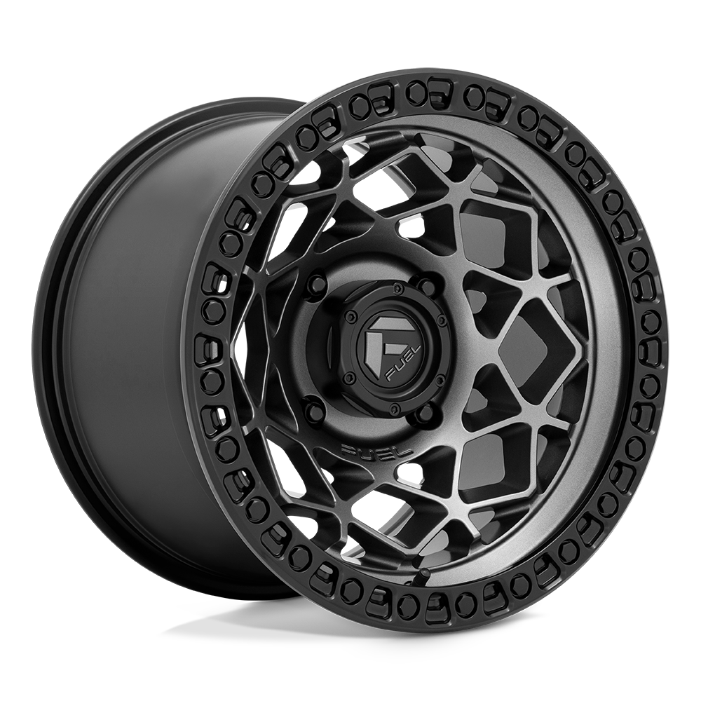 Fuel UTV D784 Unit UTV 15x7 4x137 GMTL M-BLK-RING - D7841570A643