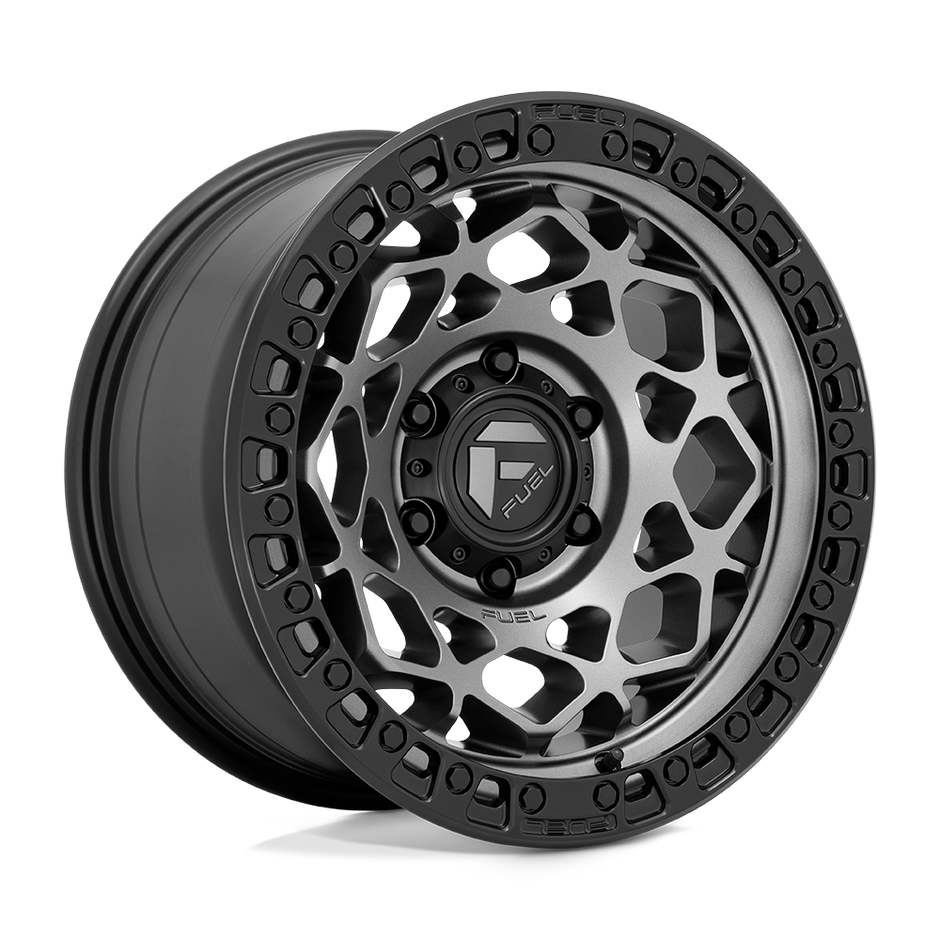 Fuel 1PC D784 Unit 17x9 6x139.7 GMTL M-BLK-RING - D78417908445