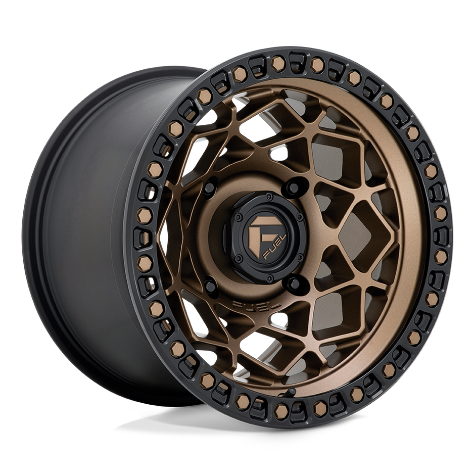Fuel UTV D785 Unit UTV 15x7 4x156 BRZ M-BLK-RING - D7851570A543