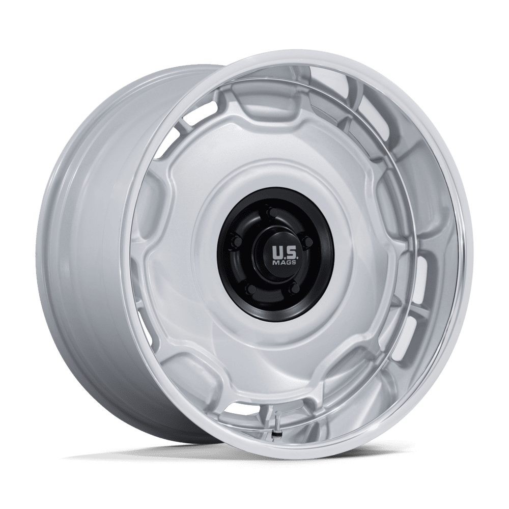 US Mag 1PC UC146 Arlington 20x11 5x127 SLV-BLK DC-LP - UC146SD20115006N