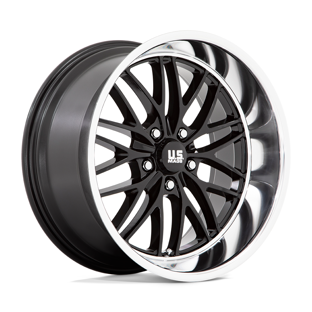 US Mag 1PC U138 Santa Cruz 20x8.5 5x127 G-BLK DIA-LP - U13820857350
