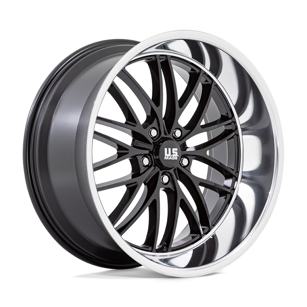 US Mag 1PC U138 Santa Cruz 22x10.5 5x127 G-BLK DIA-LP - U13822057357