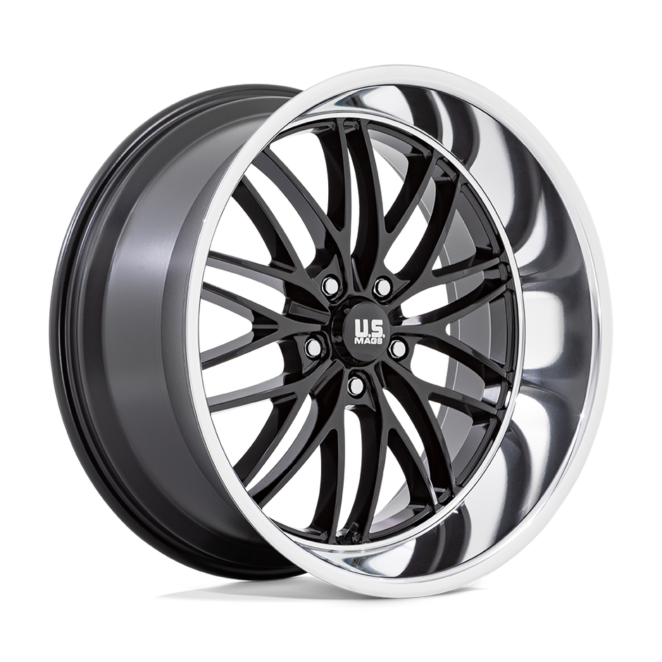 US Mag 1PC U138 Santa Cruz 22x10.5 5x127 G-BLK DIA-LP - U13822057357