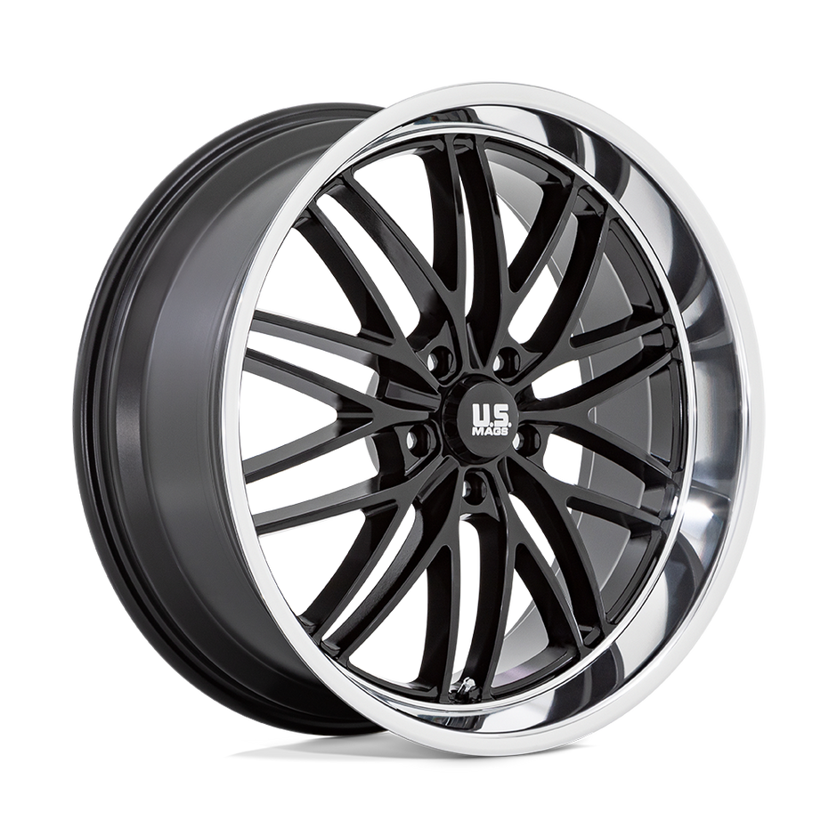 US Mag 1PC U138 Santa Cruz 22x9 5x127 G-BLK DIA-LP - U13822907355