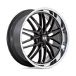 US Mag 1PC U138 Santa Cruz 22x9 5x127 G-BLK DIA-LP - U13822907355