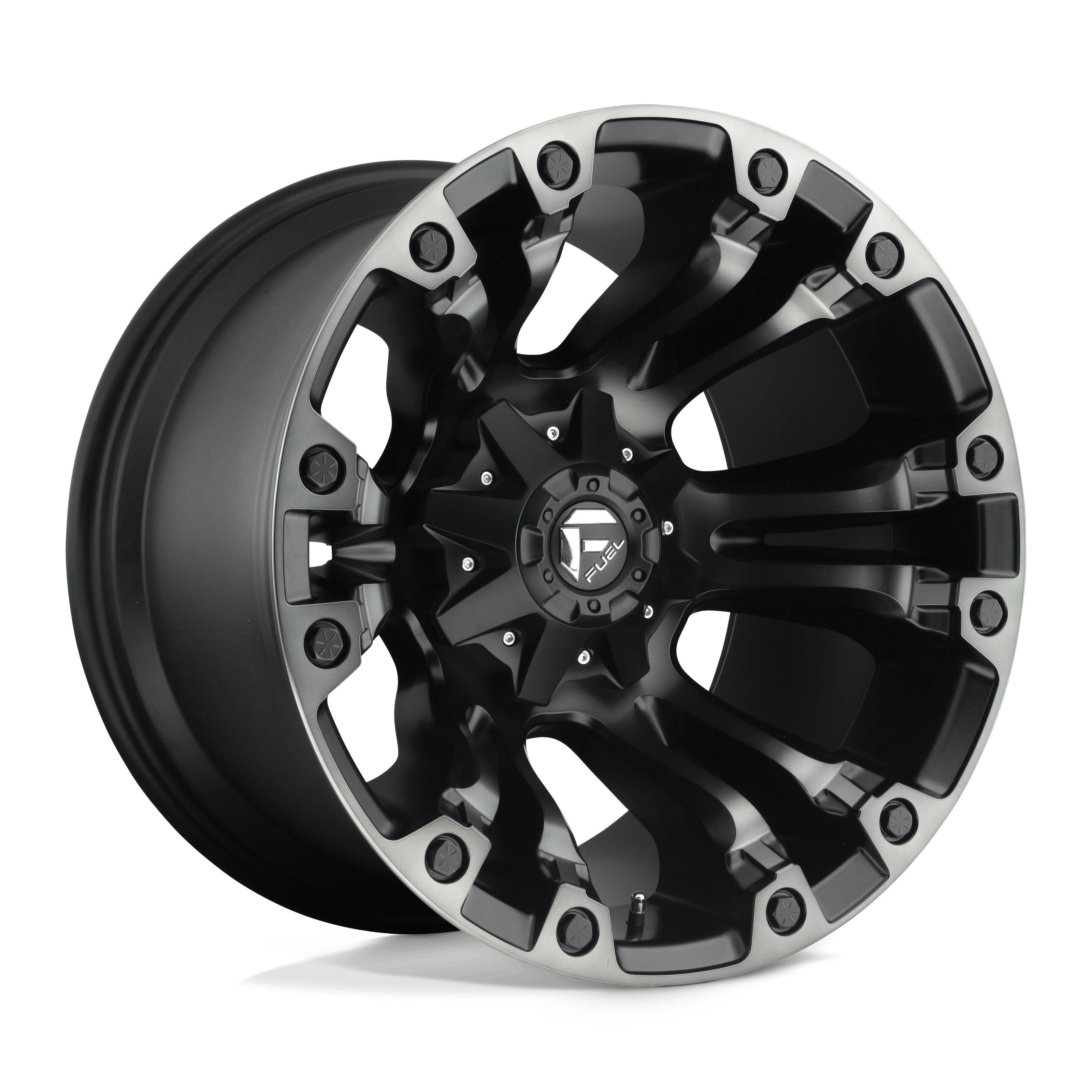 Fuel 1PC D851 Vapor 20x9 8x165.1 M-BLK GRY - D85120908250A