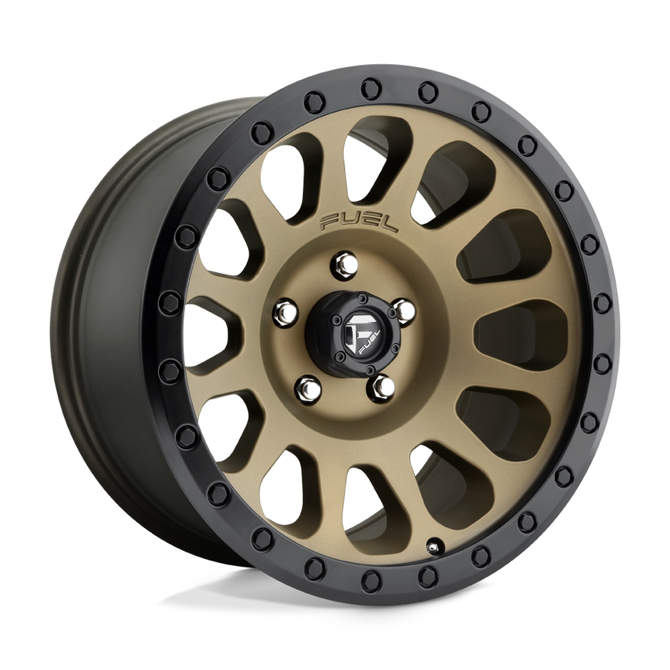Fuel 1PC D600 Vector 17x8.5 6x139.7 MT-BRNZ-BBR - D60017858350