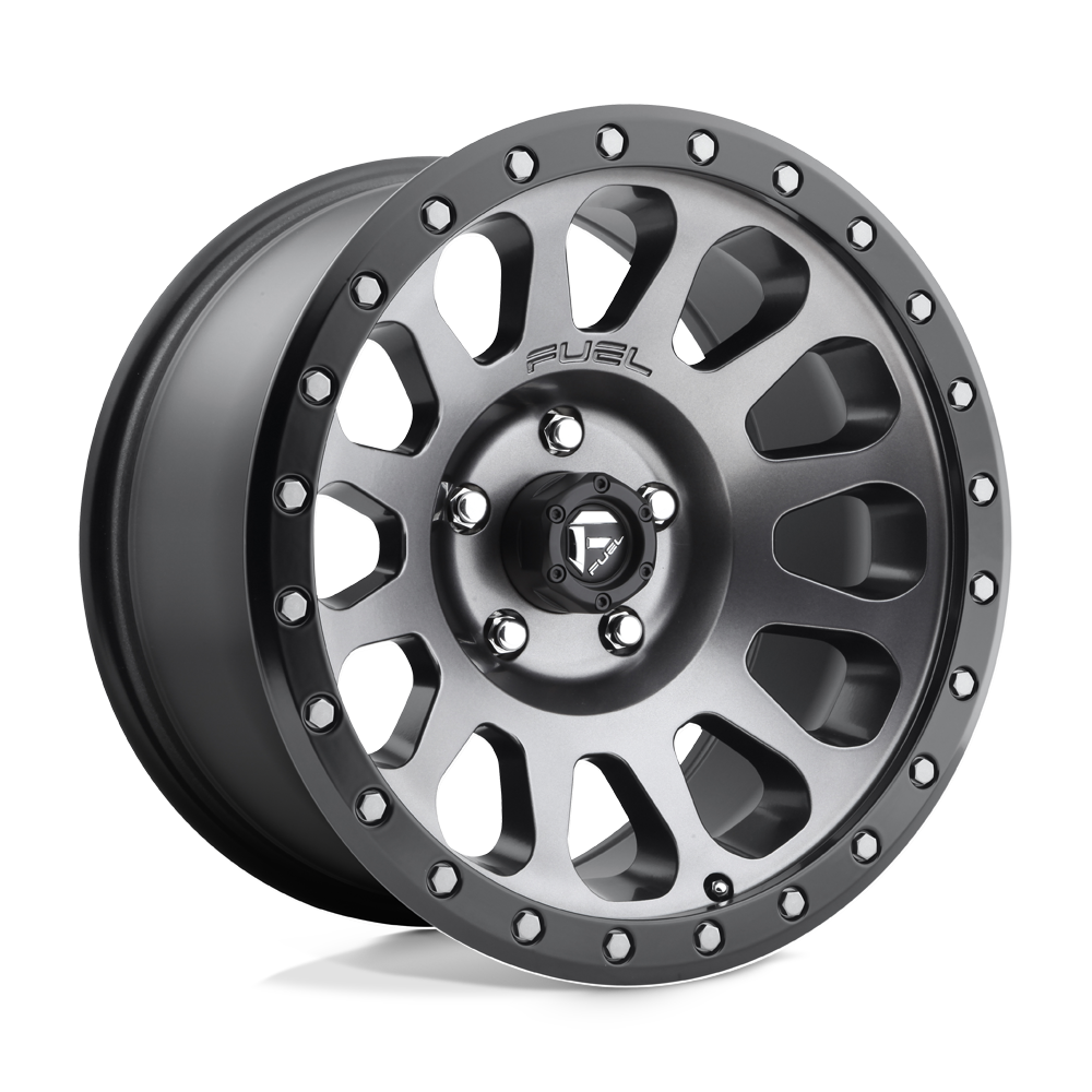 Fuel 1PC D601 Vector 17x8.5 6x139.7 MT-GNMTL-BBR - D60117858350