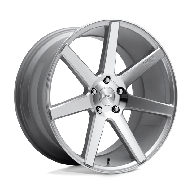 Niche 1PC M179 Verona 19x8.5 5x114.3 GL-SLVR-MACH - M179198565+35