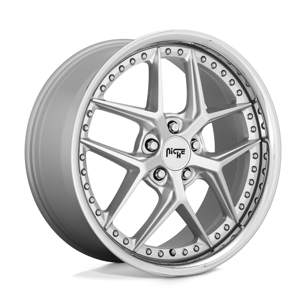 Niche 1PC M225 Vice 20x10.5 5x120 MT-SLVR - M225200521+35