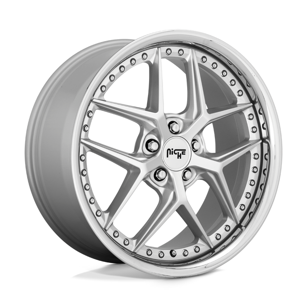 Niche 1PC M225 Vice 20x10.5 5x120 MT-SLVR - M225200521+35